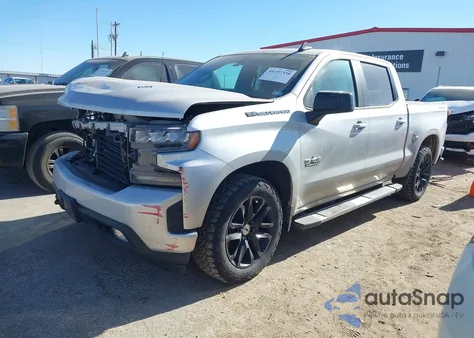 2020 Chevrolet Silverado K1500 Rst from USA, damaged, VIN 1GCUYEEL6LZ257965